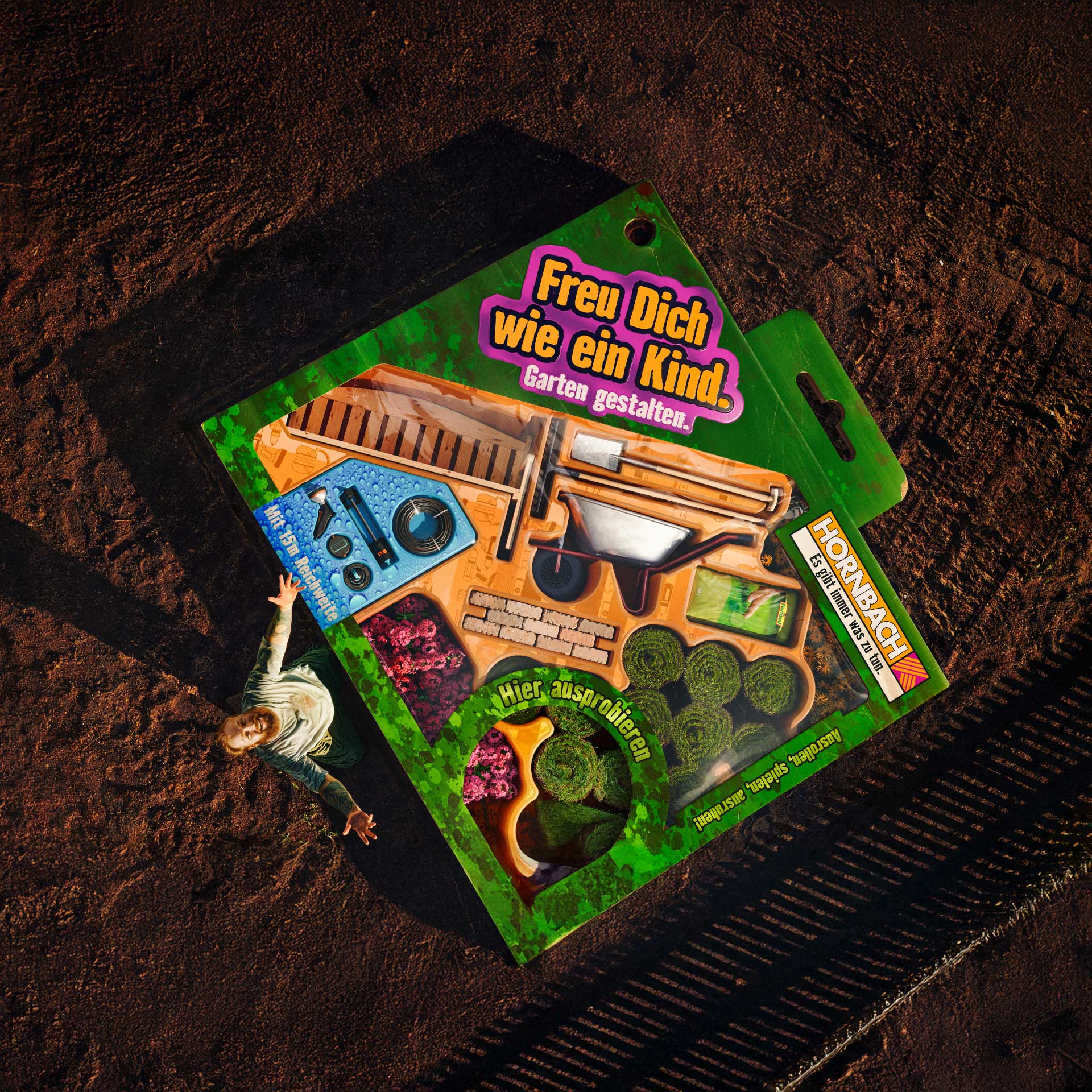 HORNBACH: FREU DICH WIE EIN KIND